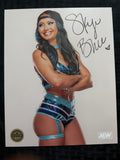 Skye Blue signed 8x10 w/ COA