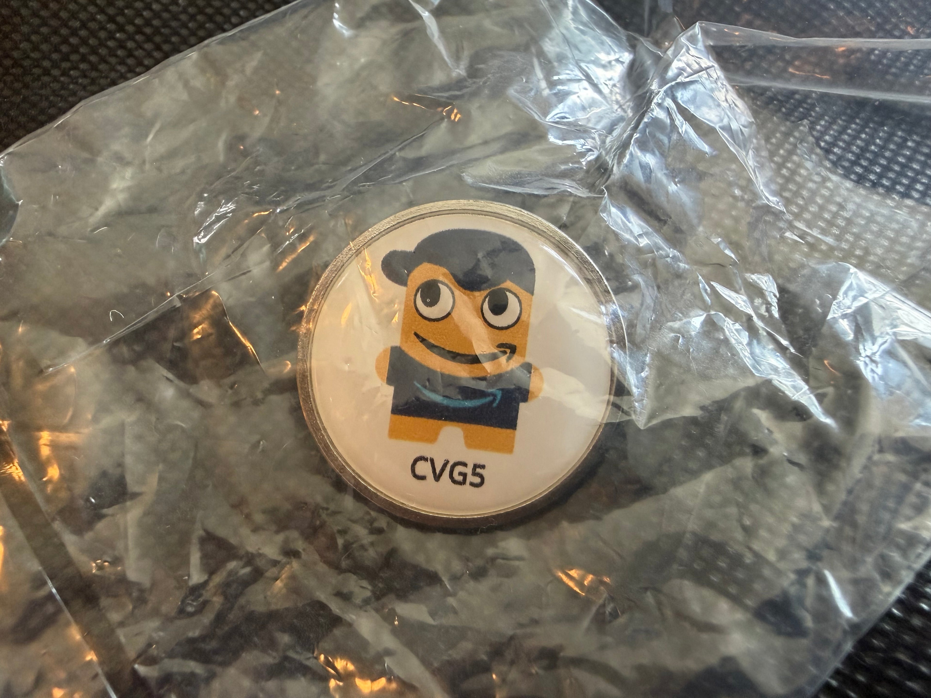 CVG5 Peccy Enamel Pin