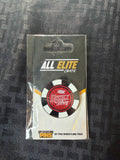 AEW Double or Nothing Poker Chip Enamel Pin